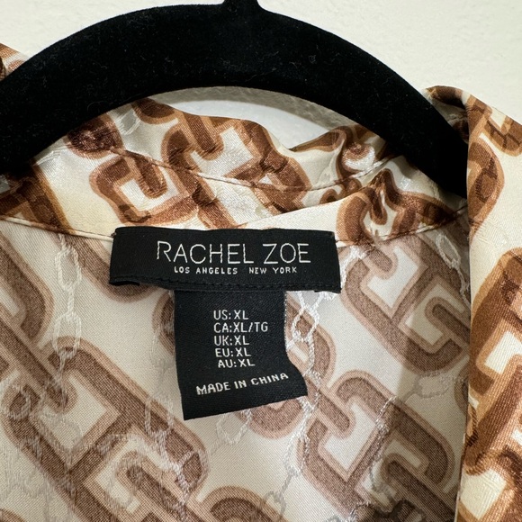 Rachel Zoe Silky Button Down Top - Picture 2 of 5